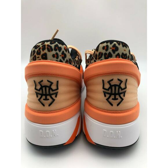 Adidas D.O.N. Issue 2 Leopard Beige Donovan Mitchell Bounce FY0895 Men’s Size 15 - Picture 8 of 12
